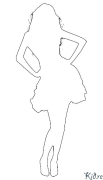 silhouette Kurasa Za Kupaka Rangi Zinazoweza Kuchapishwa